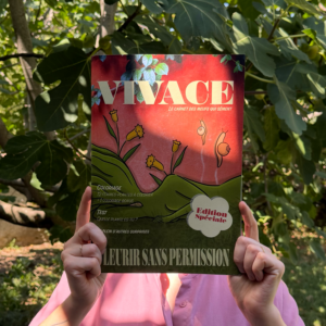 Vivace, le carnet coloriages, jeux et activités pour meufs qui sèment